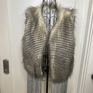 Faux Fur Shag Vest